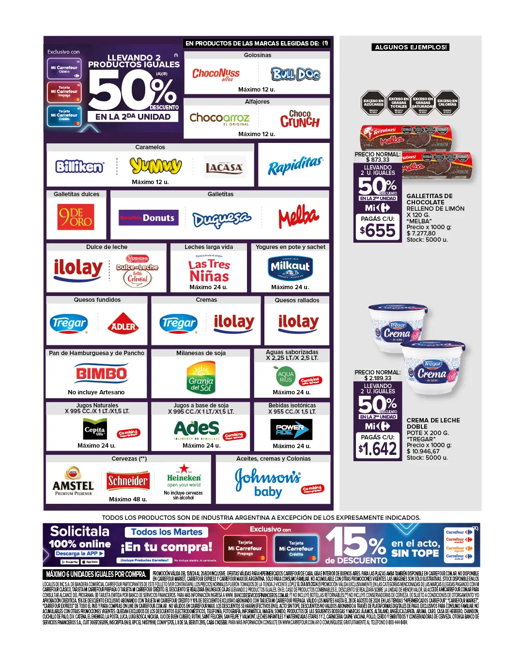 Ofertas de Carrefour Ofertas y descuentos 13 de agosto al 20 de agosto 2024 - Página 8 del catálogo