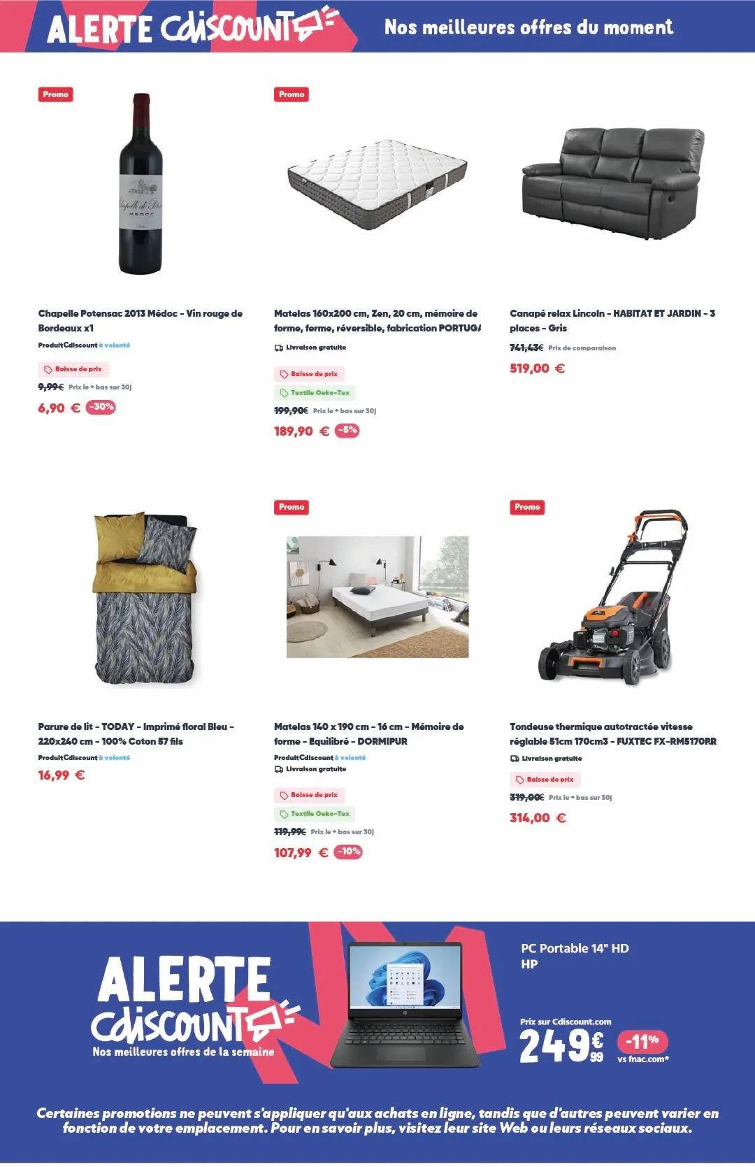 Cdiscount Offres et réductions du 24 avril au 8 mai 2025 - Catalogue page 8