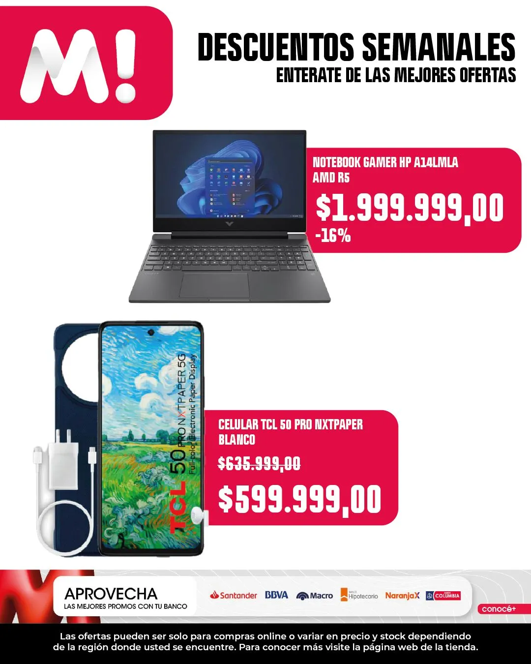 Ofertas de Musimundo Ofertas semanales 14 de abril al 28 de abril 2025 - Página 9 del catálogo