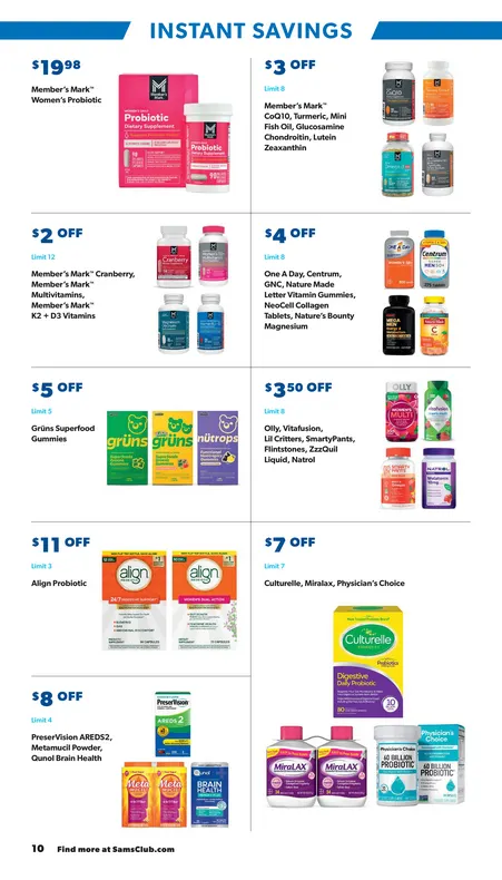 Weekly ad Sam's Club Sales from January 2 to December 25 2025 - Page 9