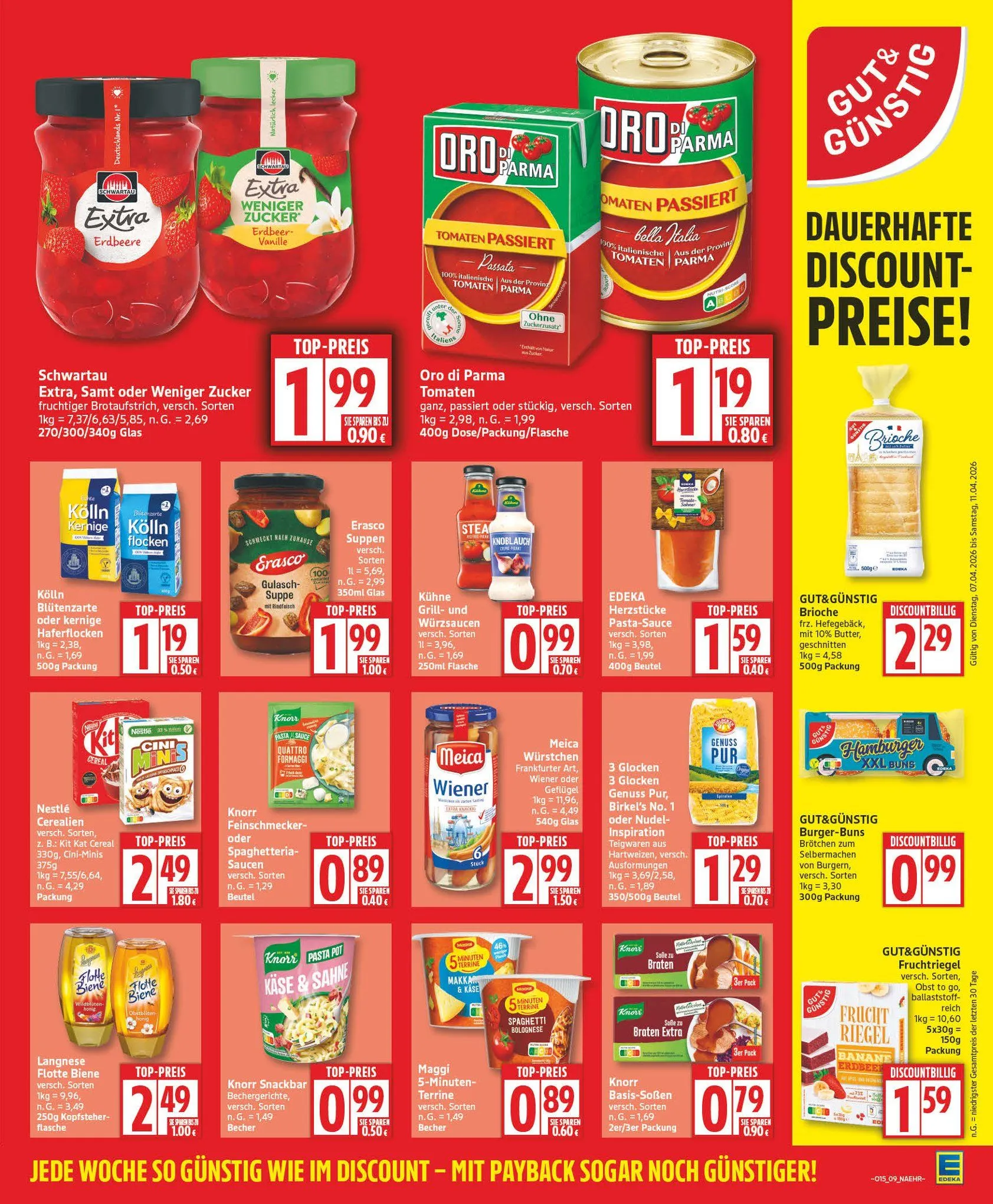 Edeka Prospekte von 7. April bis 11. April 2026 - Prospekt seite 9