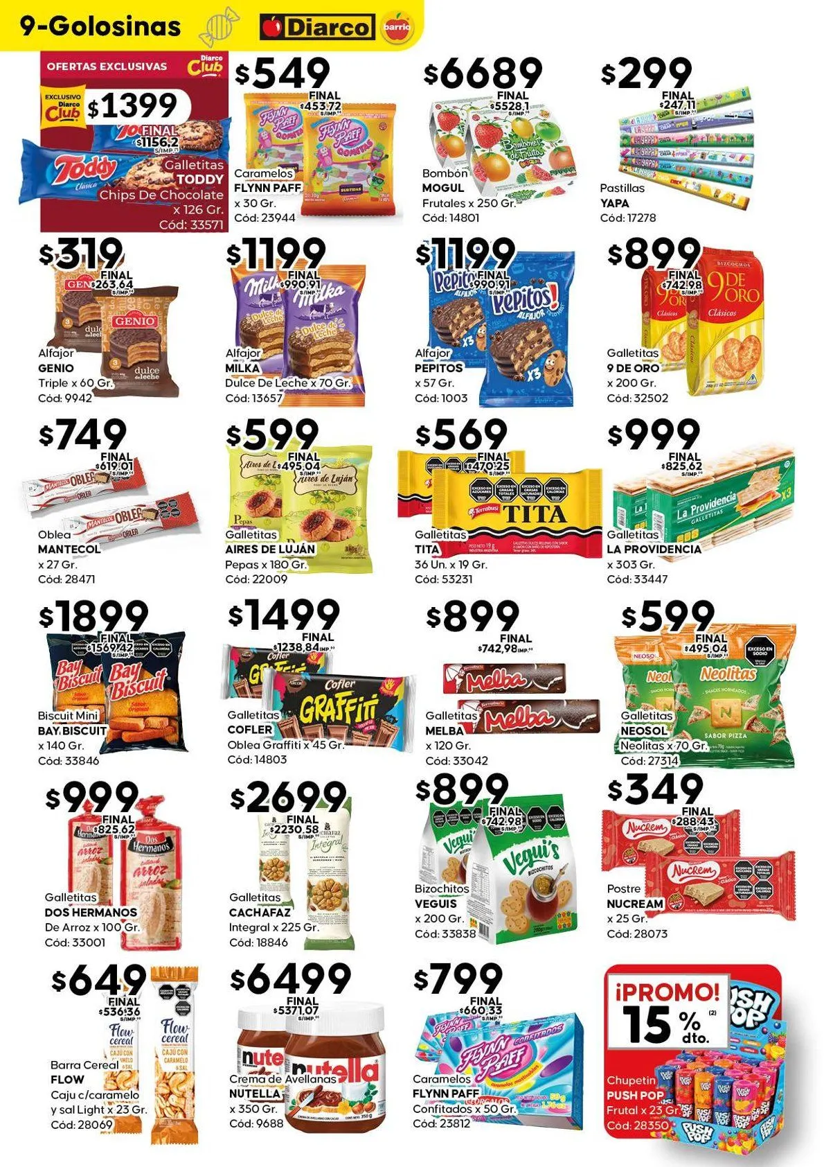 Ofertas de Ofertas Diarco 30 de junio al 6 de julio 2025 - Página 9 del catálogo