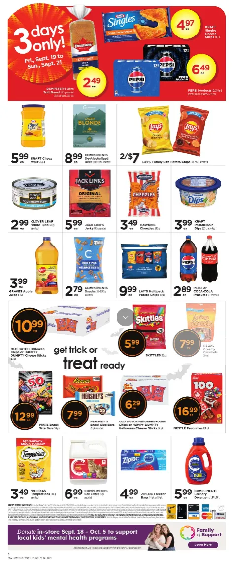 Lawtons Drugs Sales from September 19 to September 25 2025 - flyer page 9