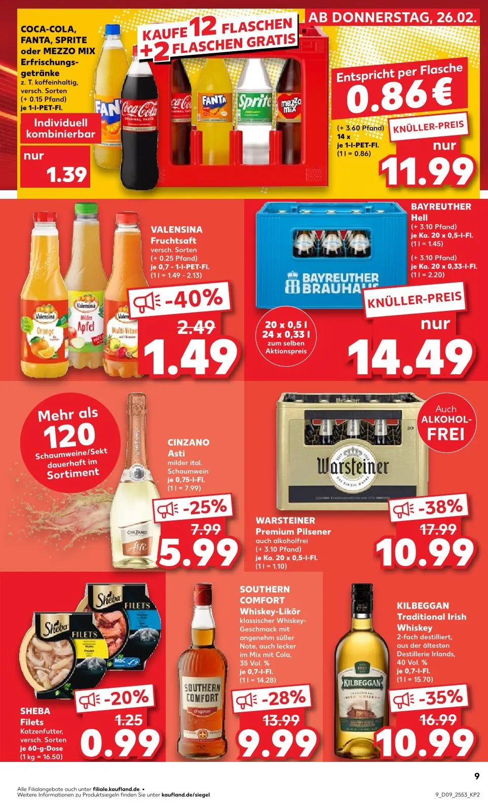 Kaufland Angebote von 27. Februar bis 4. März 2026 - Prospekt seite 9