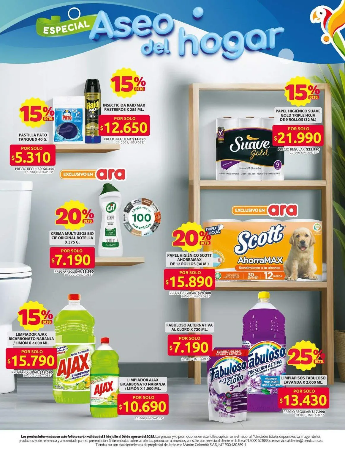 Catalogo de Ara Ofertas 31 de julio al 8 de agosto 2025 - Pag 9