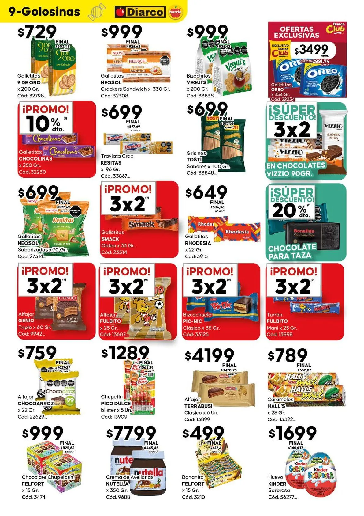 Ofertas de Ofertas Diarco 18 de agosto al 23 de agosto 2025 - Página 9 del catálogo