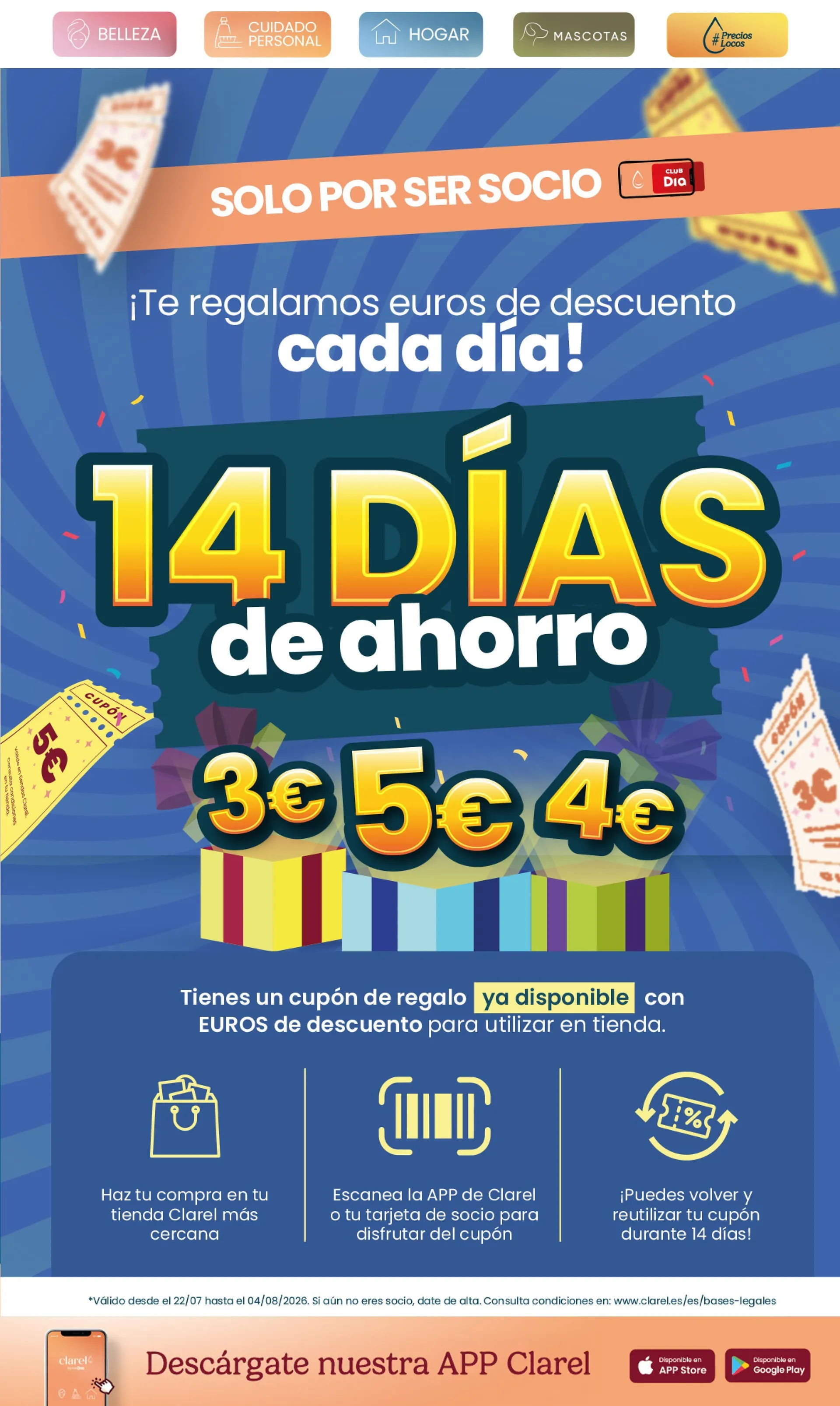 Catálogo de Clarel Ofertas 22 de julio al 4 de agosto 2026 - Página 9
