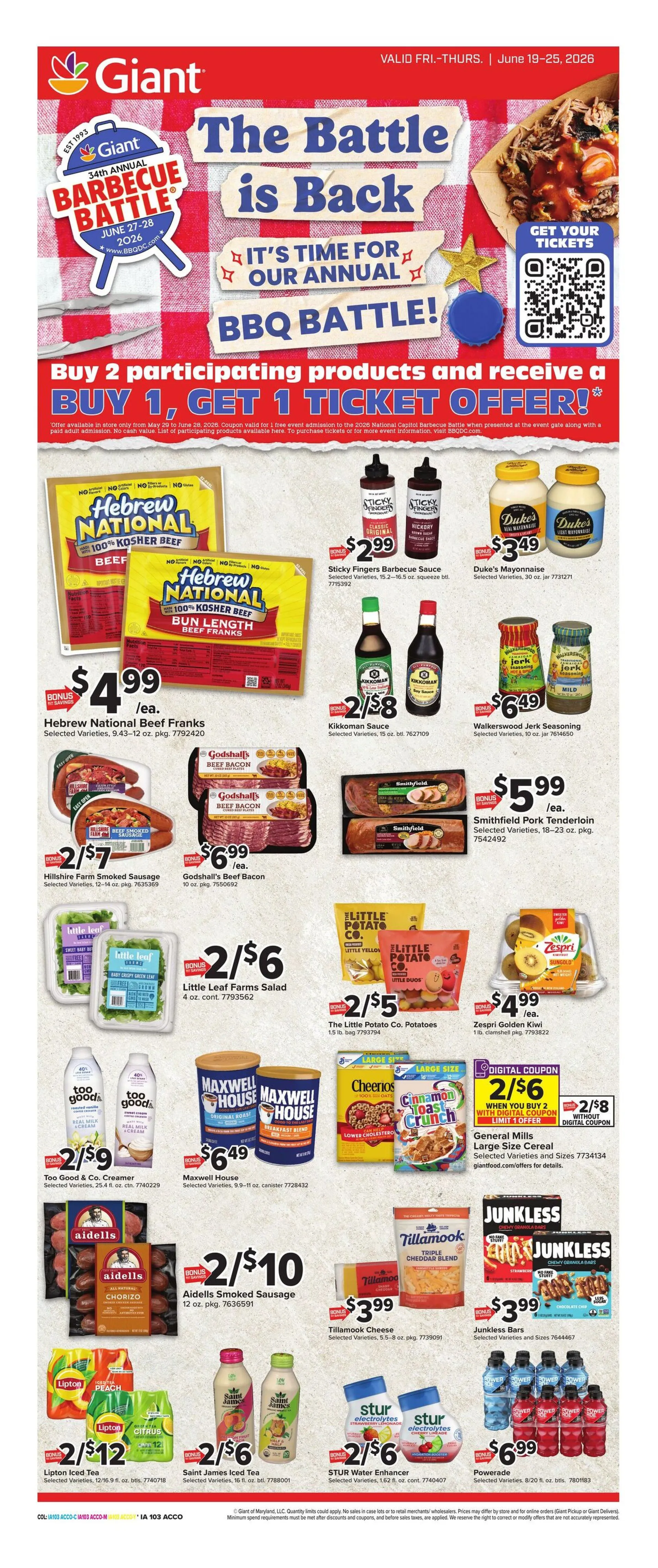 Weekly ad Giant Food Sales from June 19 to June 25 2026 - Page 9