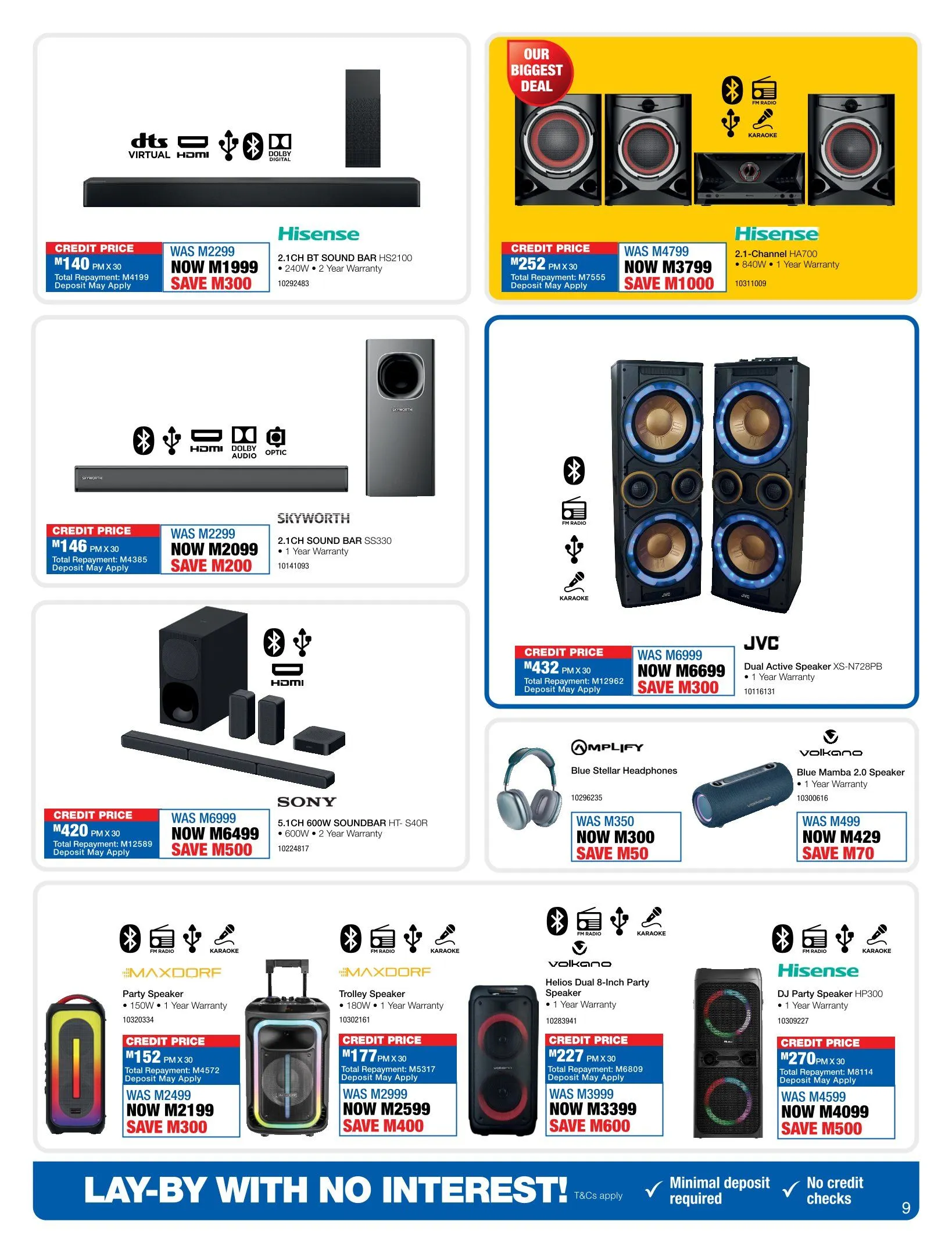  OK Furniture Sales from 13 May to 17 May 2026 - Catalogue Page 9