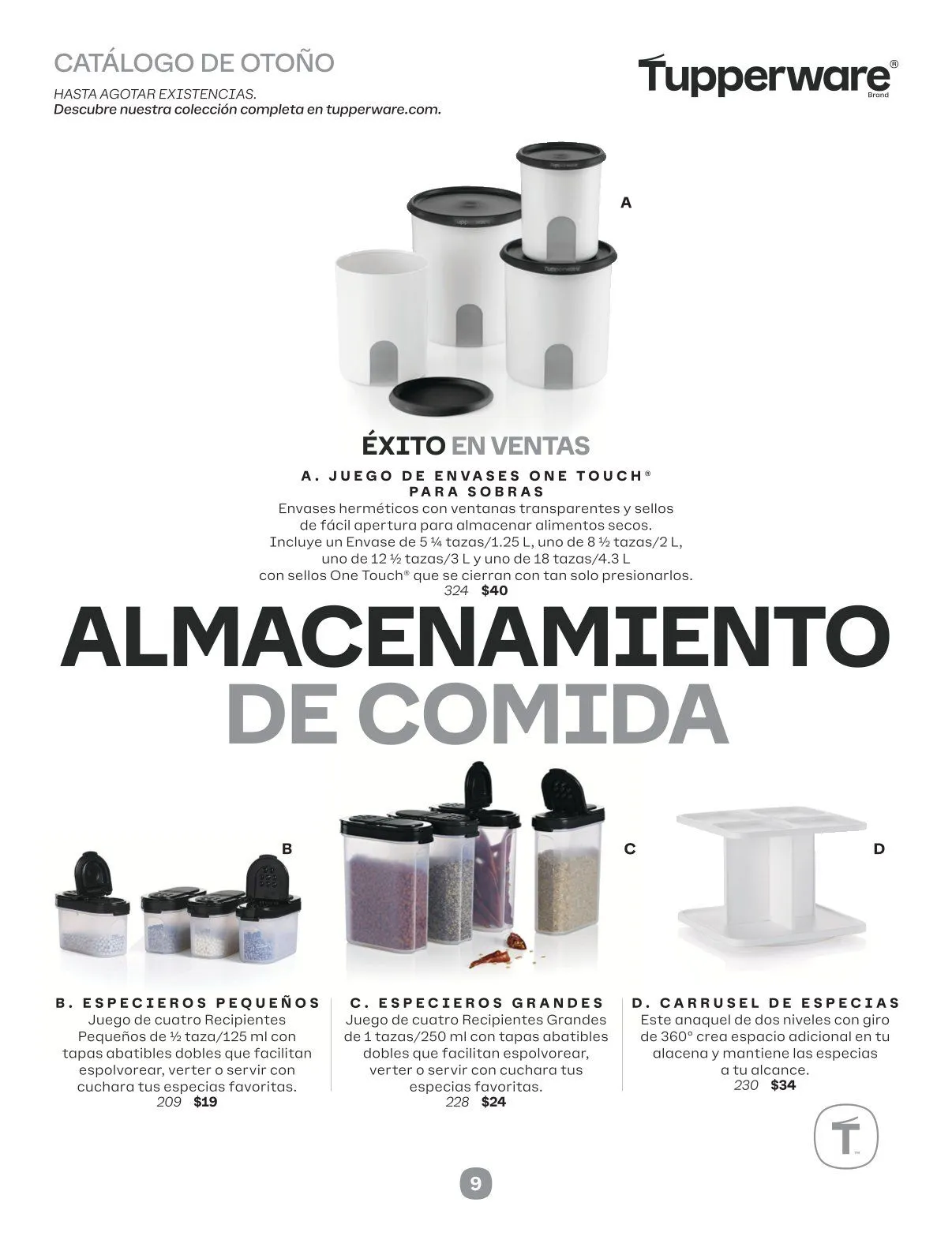 Catálogo de Tupperware  ofertas 1 de septiembre al 31 de diciembre 2025 - Pagina 9