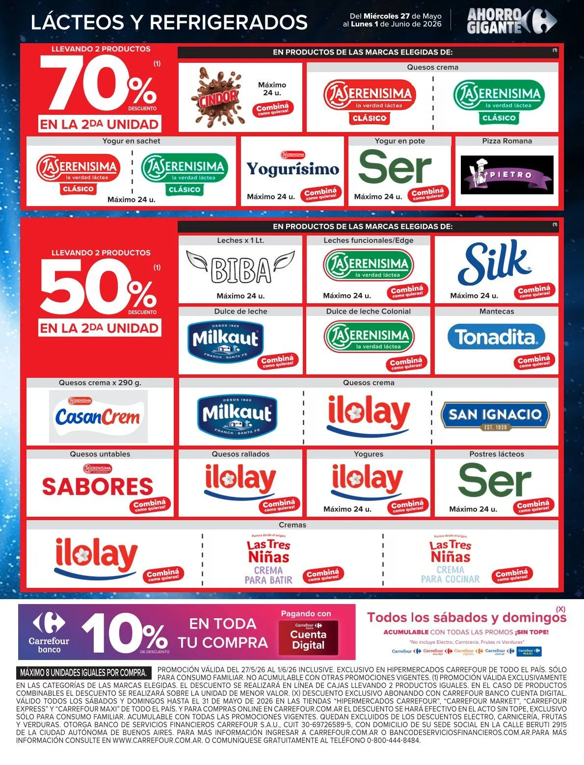 Ofertas de  Ofertas Carrefour  27 de mayo al 1 de junio 2026 - Página 9 del catálogo
