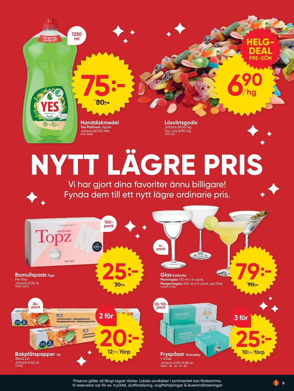 DollarStore  Erbjudanden från 22 juni till 5 juli 2026 - Reklamblad sidor 9