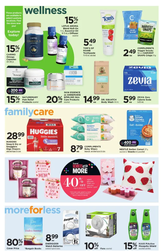 Lawtons Drugs Sales from May 8 to May 14 2026 - flyer page 9