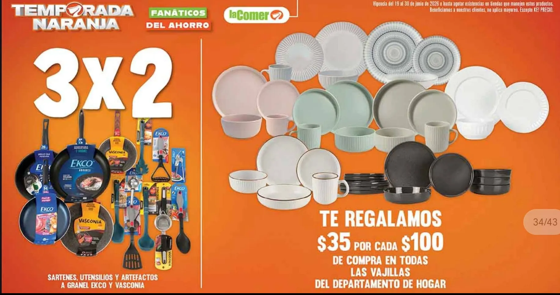 Catálogo de  La Comer Ofertas 24 de junio al 30 de junio 2026 - Pagina 9