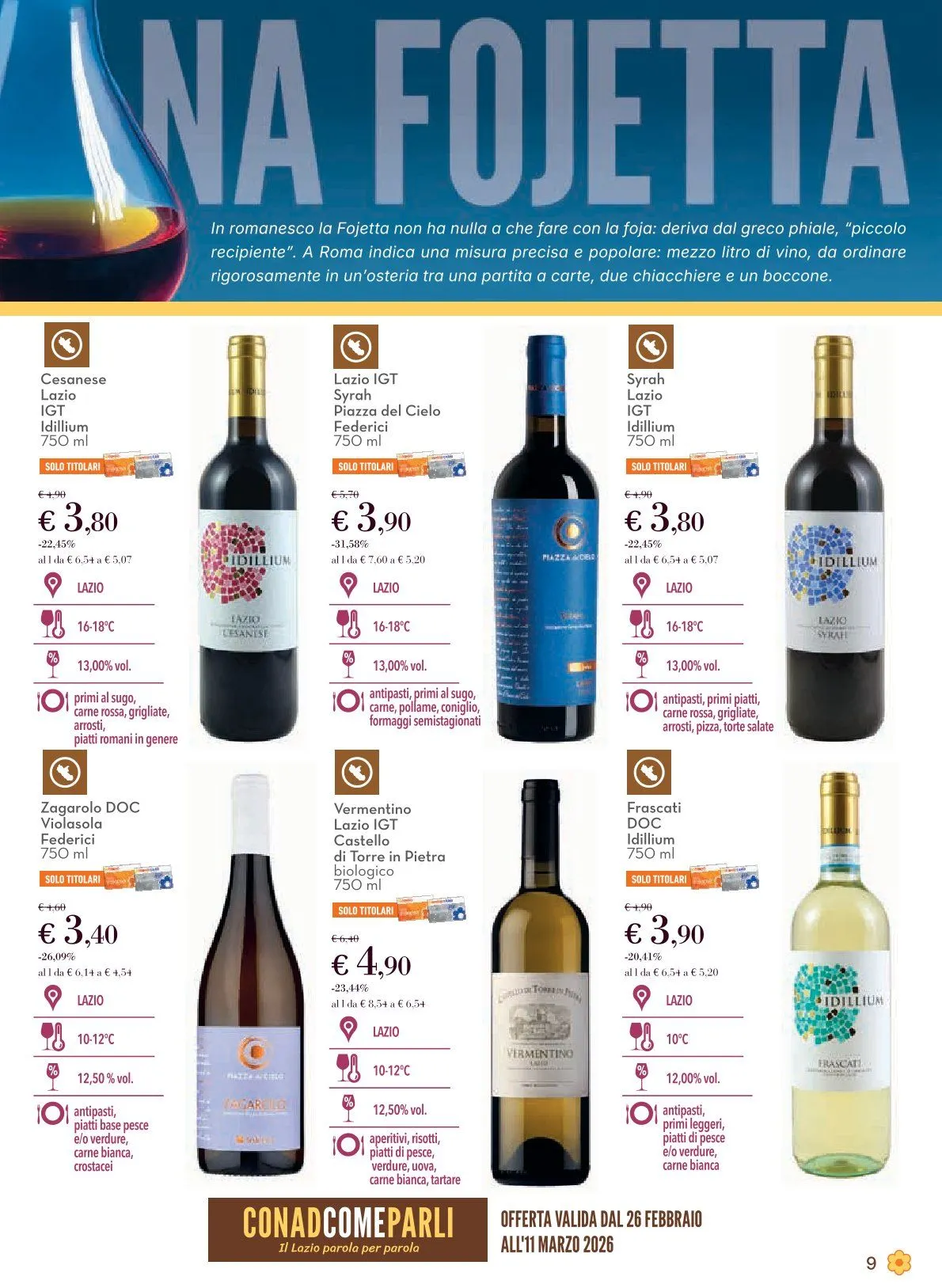 Volantini Conad da 26 febbraio a 11 marzo di 2026 - Pagina del volantino 9