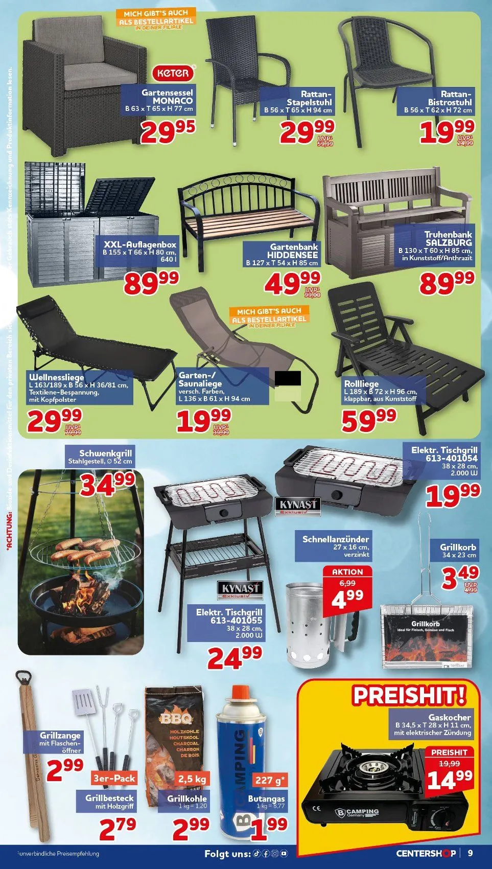  CENTERSHOP Prospekte von 29. Juni bis 4. Juli 2026 - Prospekt seite 9