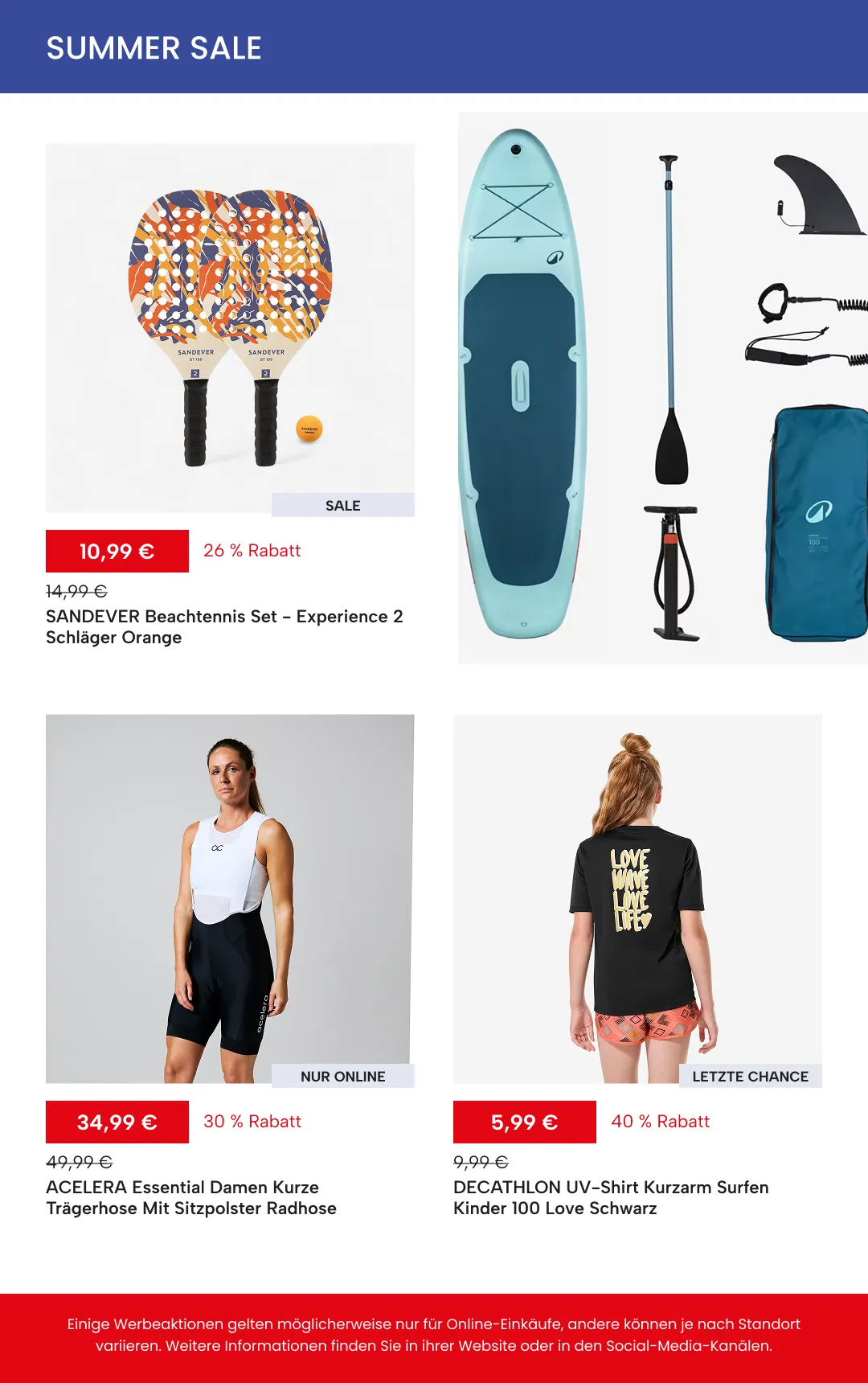 Decathlon Angebo von 29. Juli bis 12. August 2026 - Prospekt seite 9
