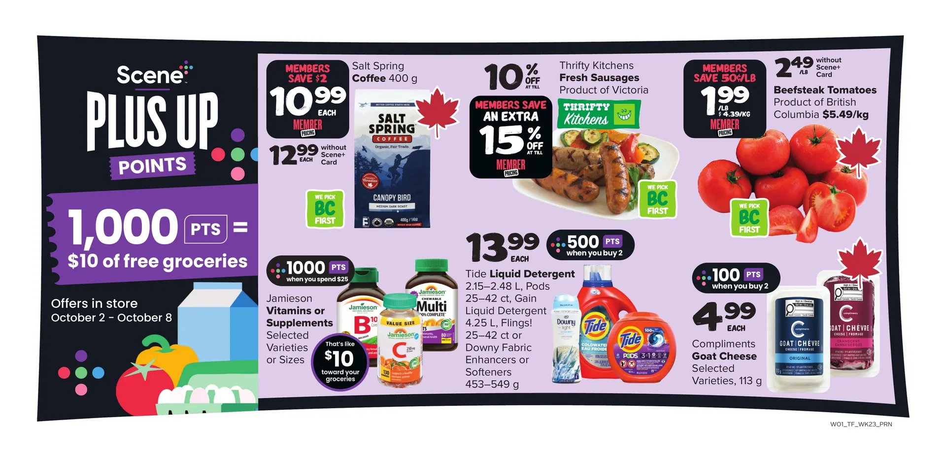 Thrifty Foods Sales from October 1 to October 8 2025 - flyer page 9