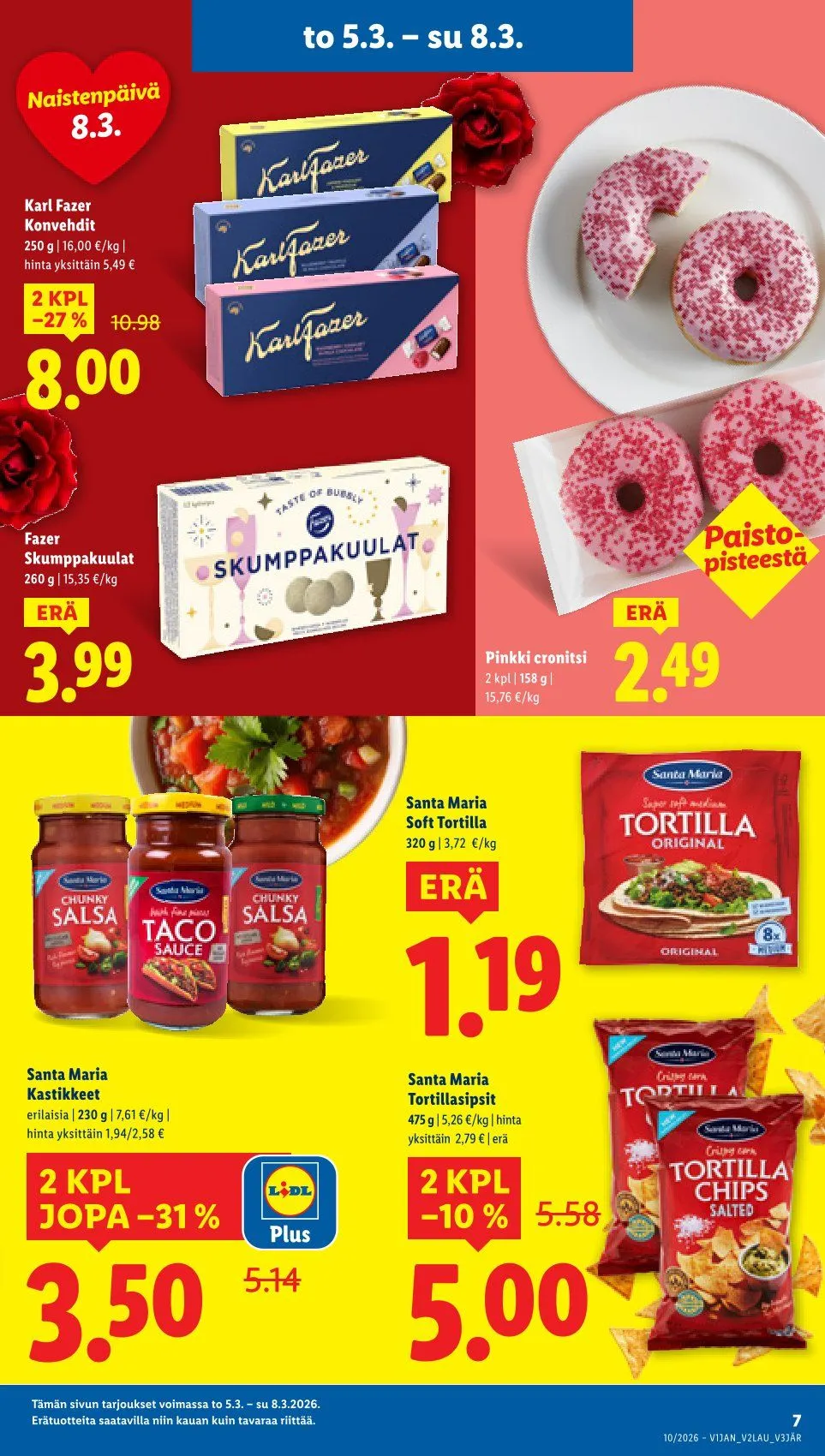  Kaupan Lidl uusimmat tarjoukset voimassa alkaen 5. maaliskuuta - 11. maaliskuuta 2026 - Tarjouslehti sivu 9