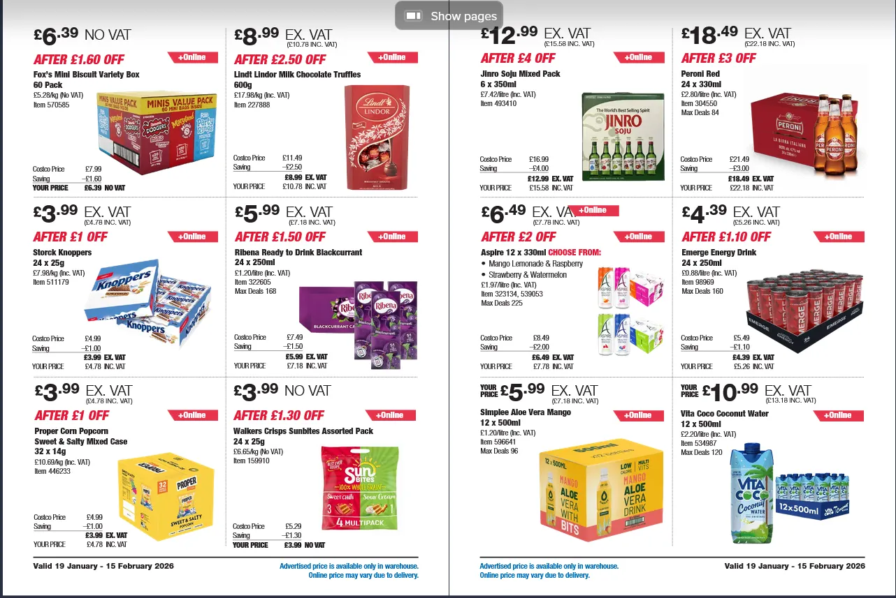 Costco Deals  from 19 January to 15 February 2026 - Catalogue Page 9