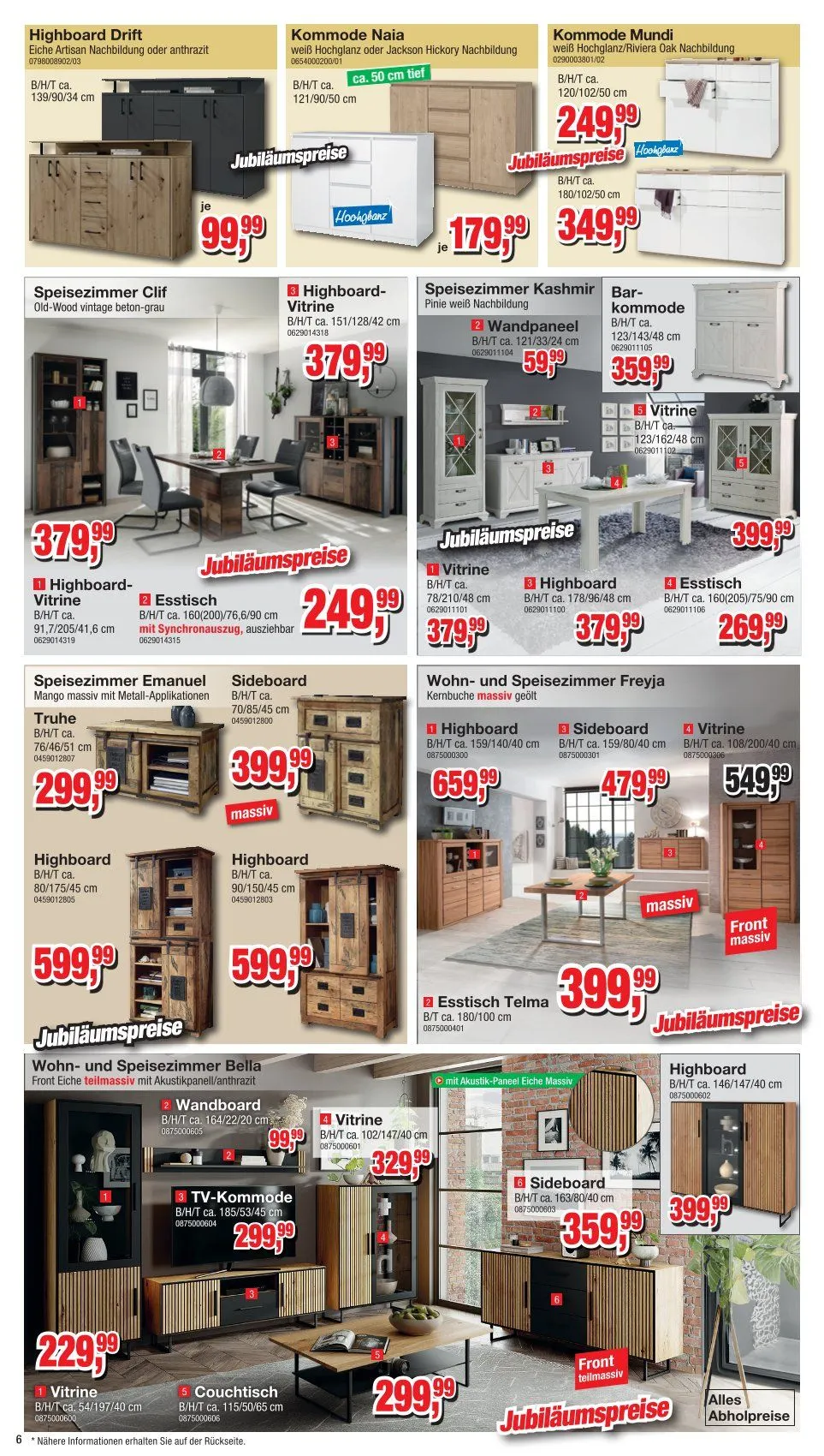 Möbelfundgrube Prospekte  von 30. Oktober bis 2. November 2025 - Prospekt seite 9