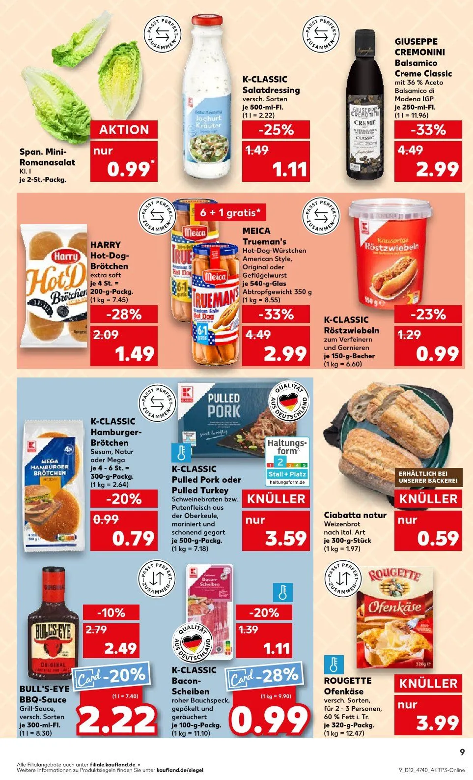 Kaufland Prospekt von 20. März bis 26. März 2025 - Prospekt seite 9