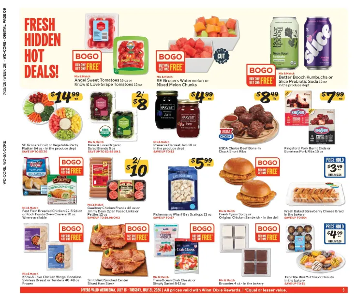 Weekly ad Winn Dixie Sales from July 15 to July 21 2026 - Page 9
