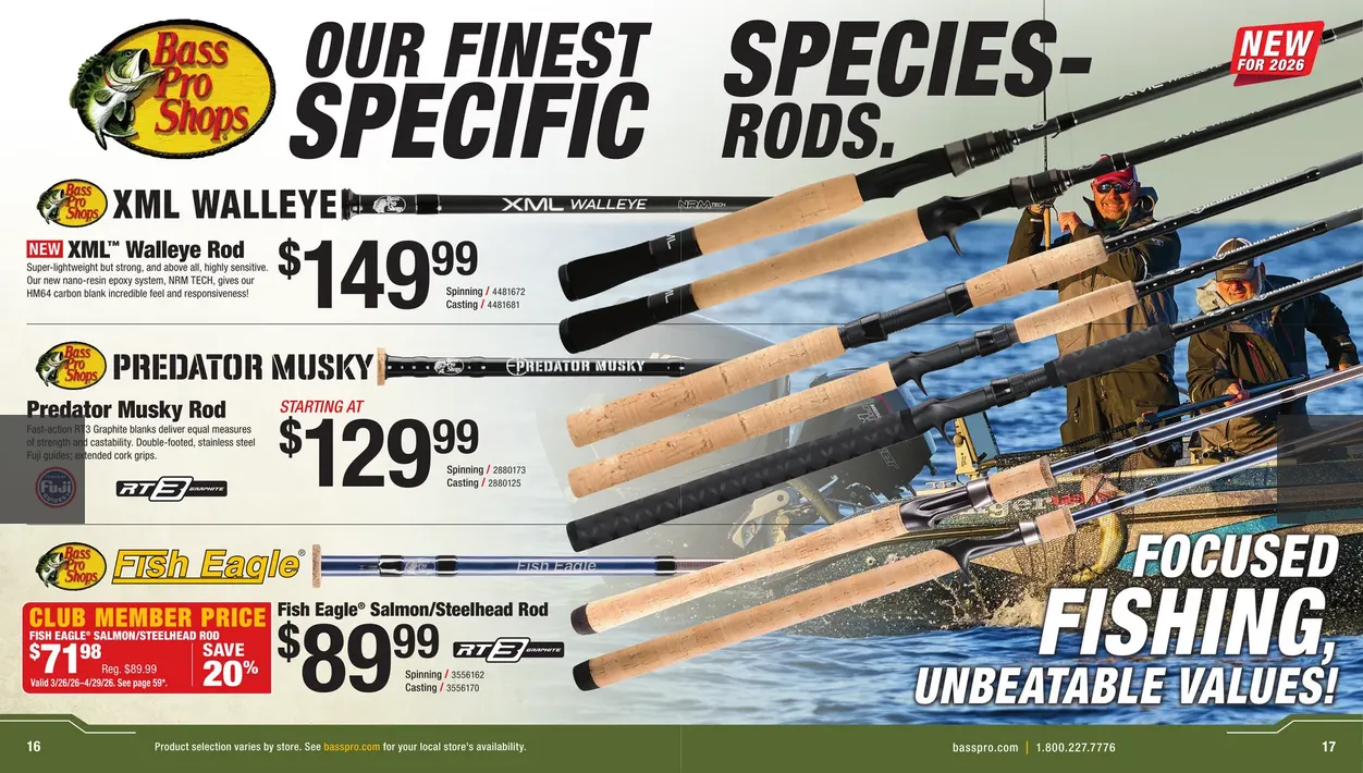Weekly ad Bass Pro Shops Sales from March 27 to March 30 2026 - Page 9
