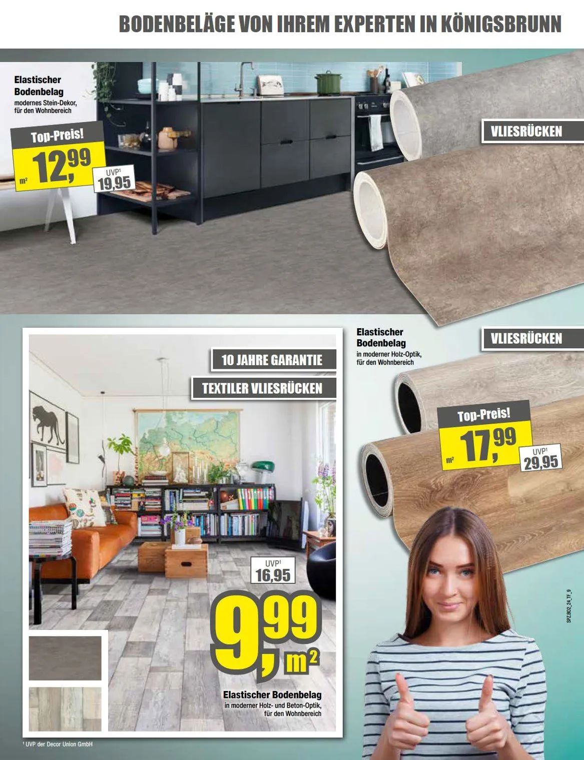 Ihr Teppichfreund Angebote von 17. April bis 24. April 2025 - Prospekt seite 9