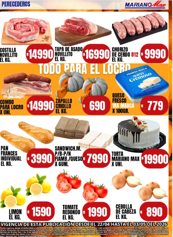 Ofertas de  Mariano Max Ofertas 22 de abril al 4 de mayo 2026 - Página 5 del catálogo
