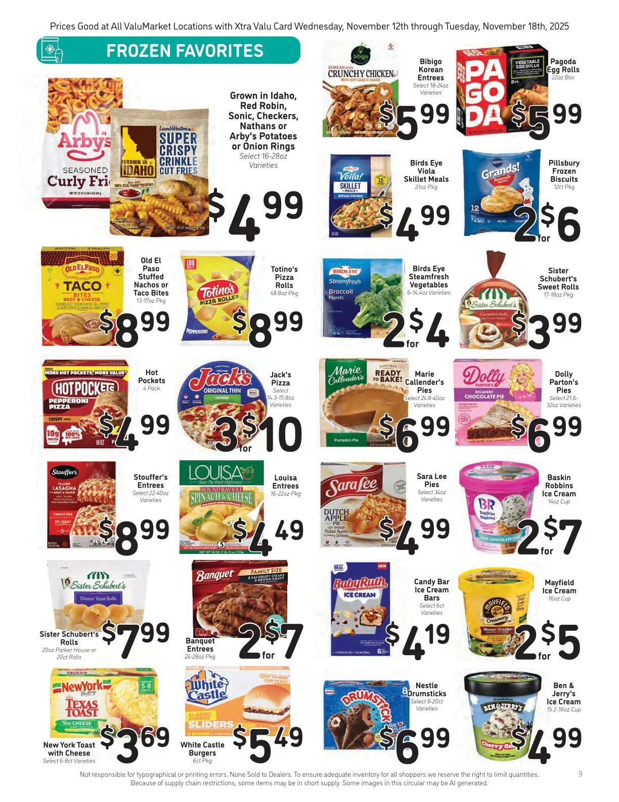 Weekly ad ValuMarket Sales from November 12 to November 18 2025 - Page 9