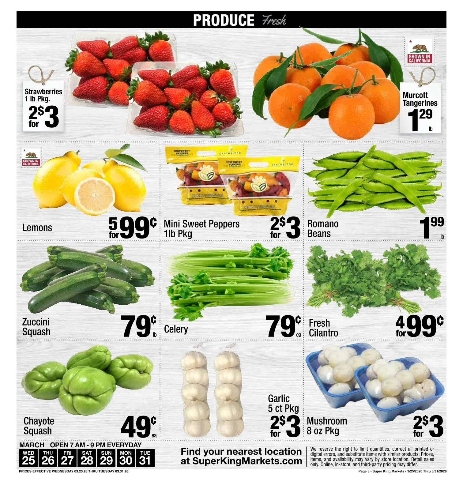Weekly ad  Super King Markets Sales from March 25 to March 31 2026 - Page 9