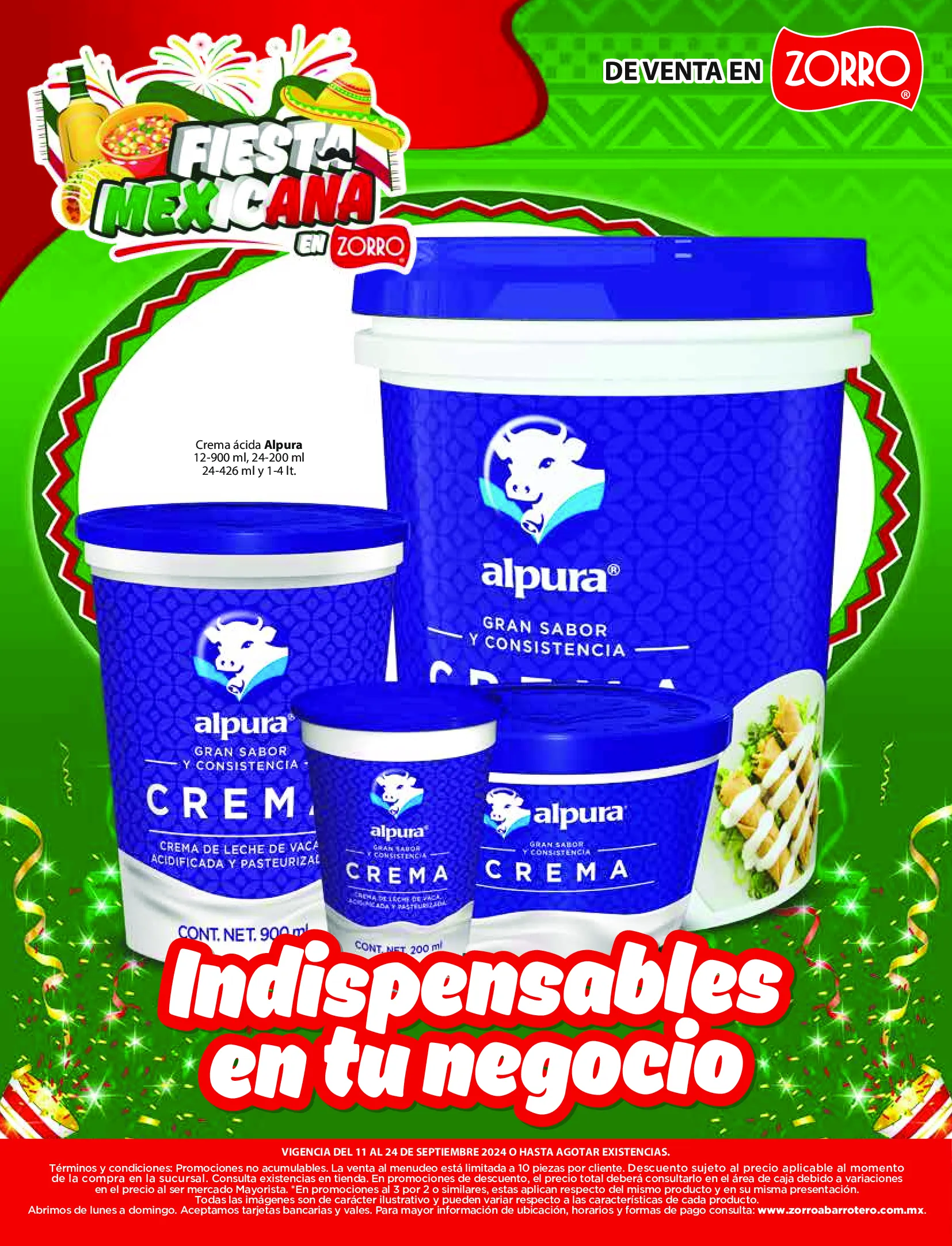 Catálogo de Oferta actual: Zorro 11 de septiembre al 24 de septiembre 2024 - Pagina 8