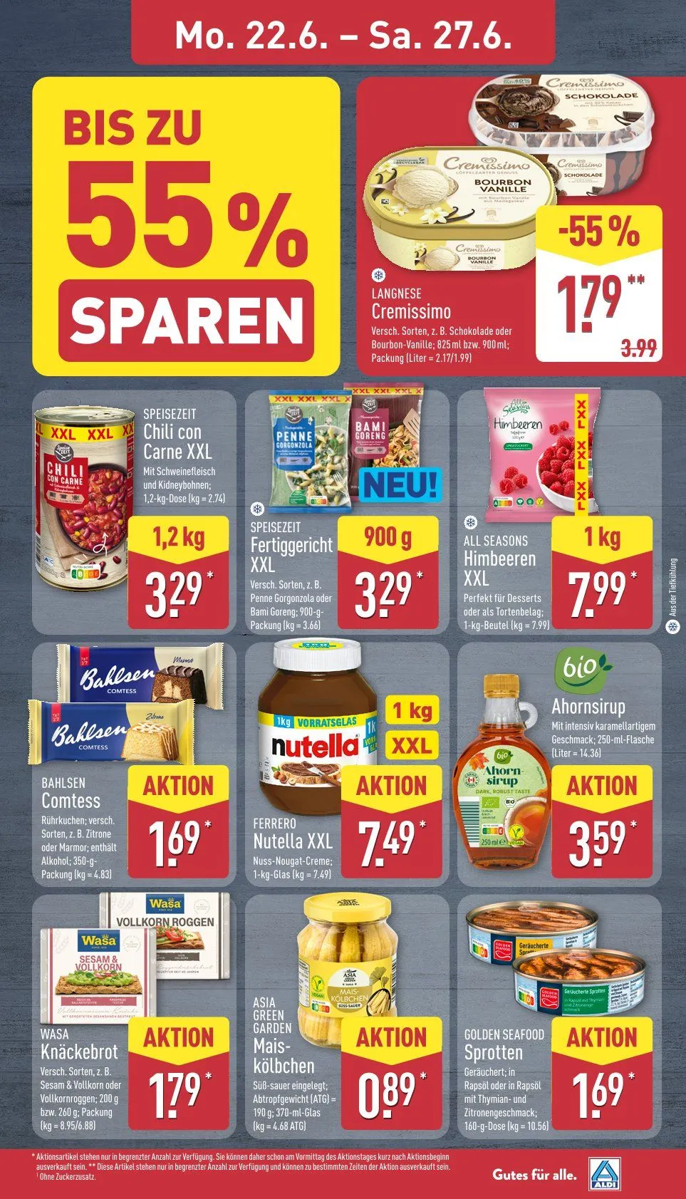 ALDI Nord Prospekte von 22. Juni bis 27. Juni 2026 - Prospekt seite 9