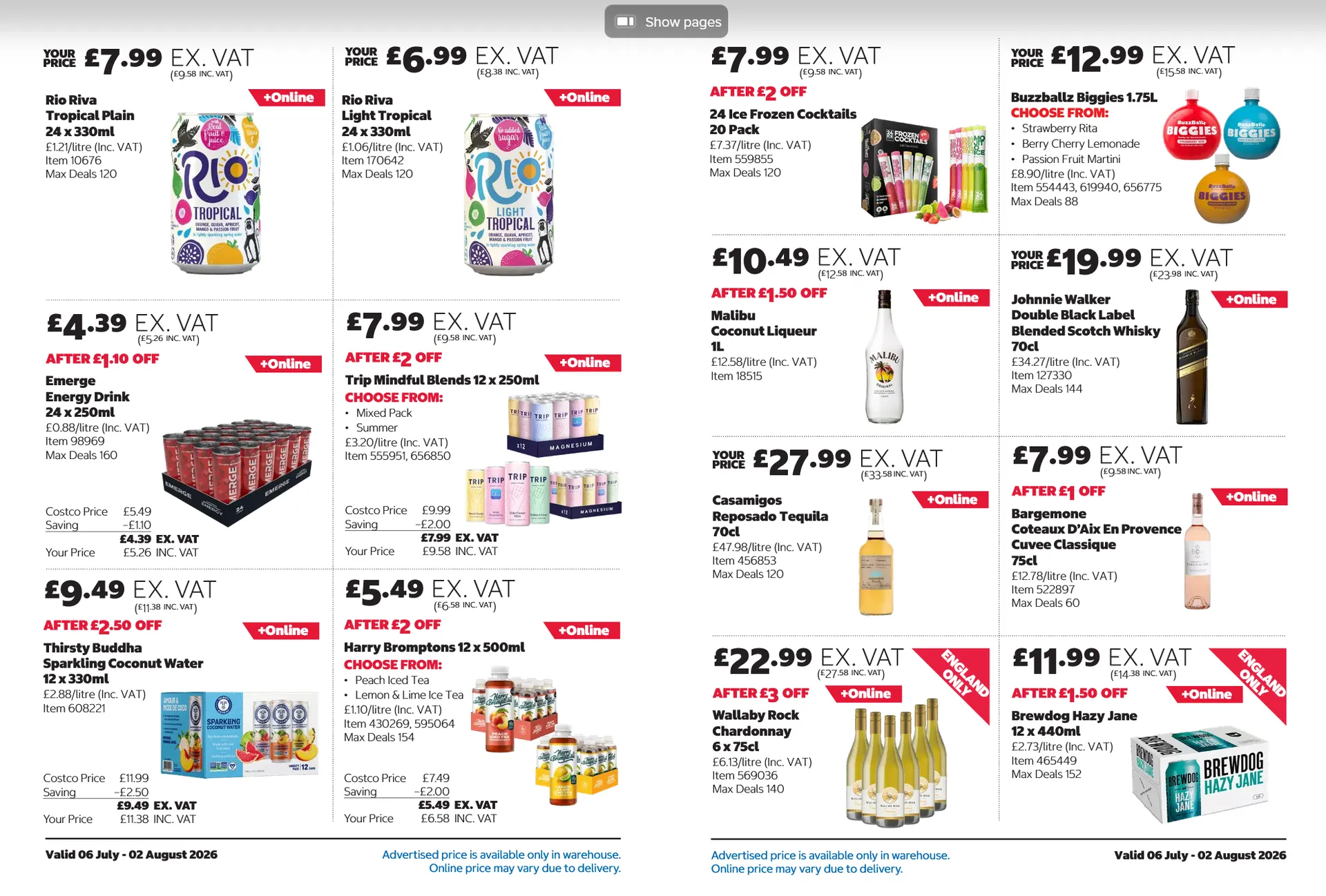 Costco Sales from 2 July to 2 August 2026 - Catalogue Page 9