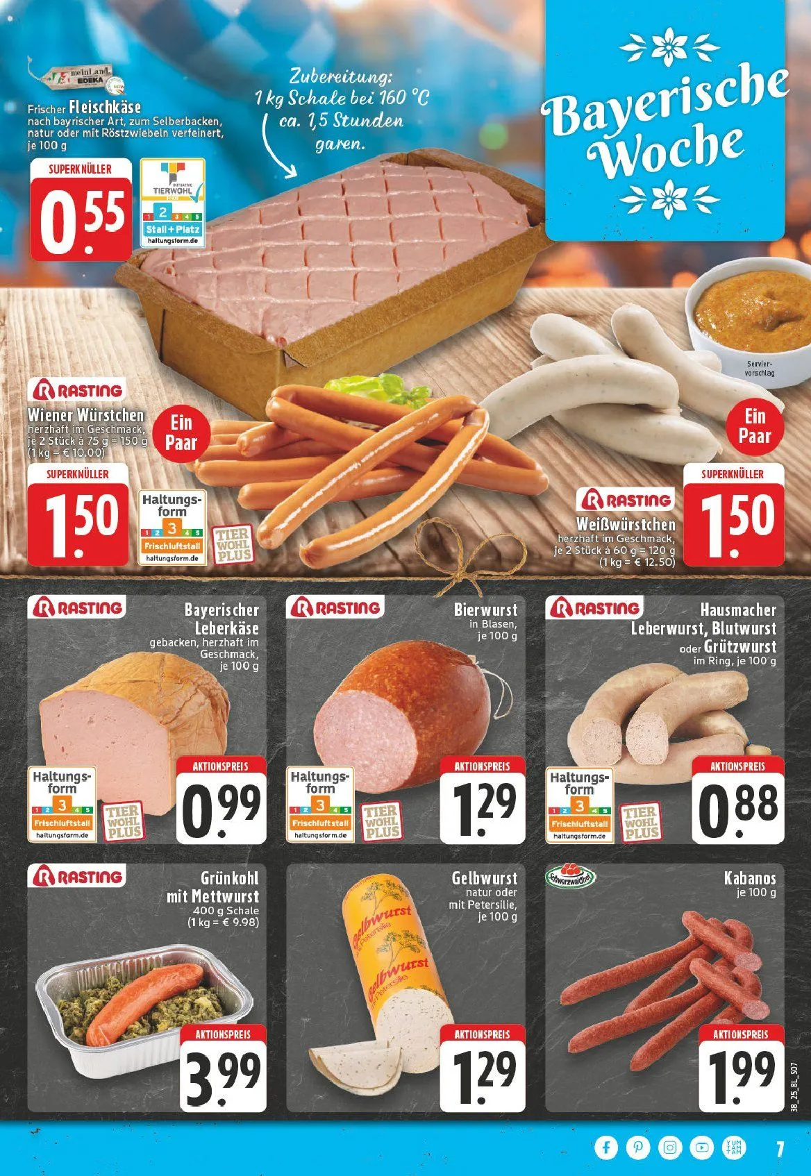 Edeka Prospekte von 15. September bis 20. September 2025 - Prospekt seite 9