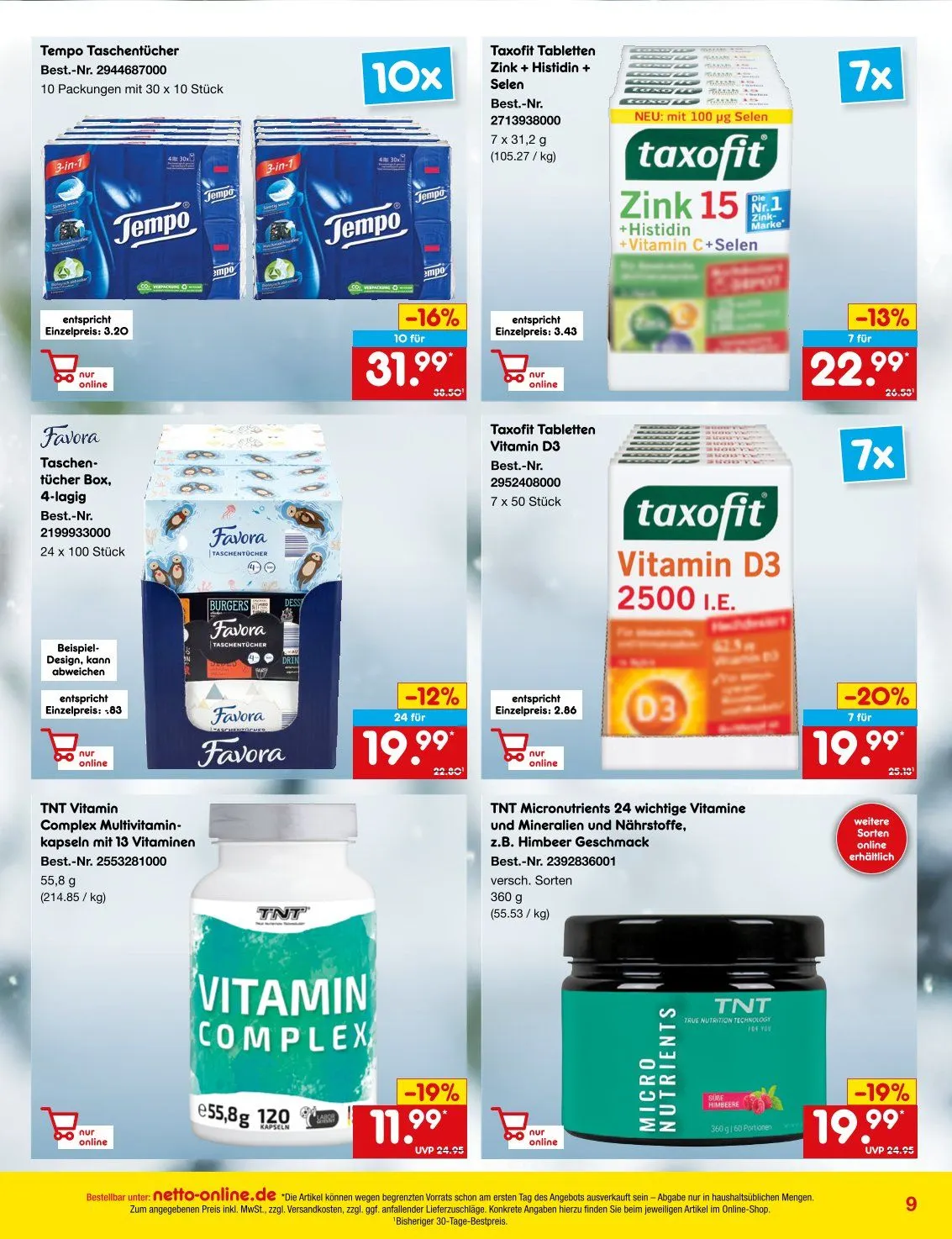 Netto Marken-Discount Angebote von 1. November bis 30. November 2025 - Prospekt seite 9