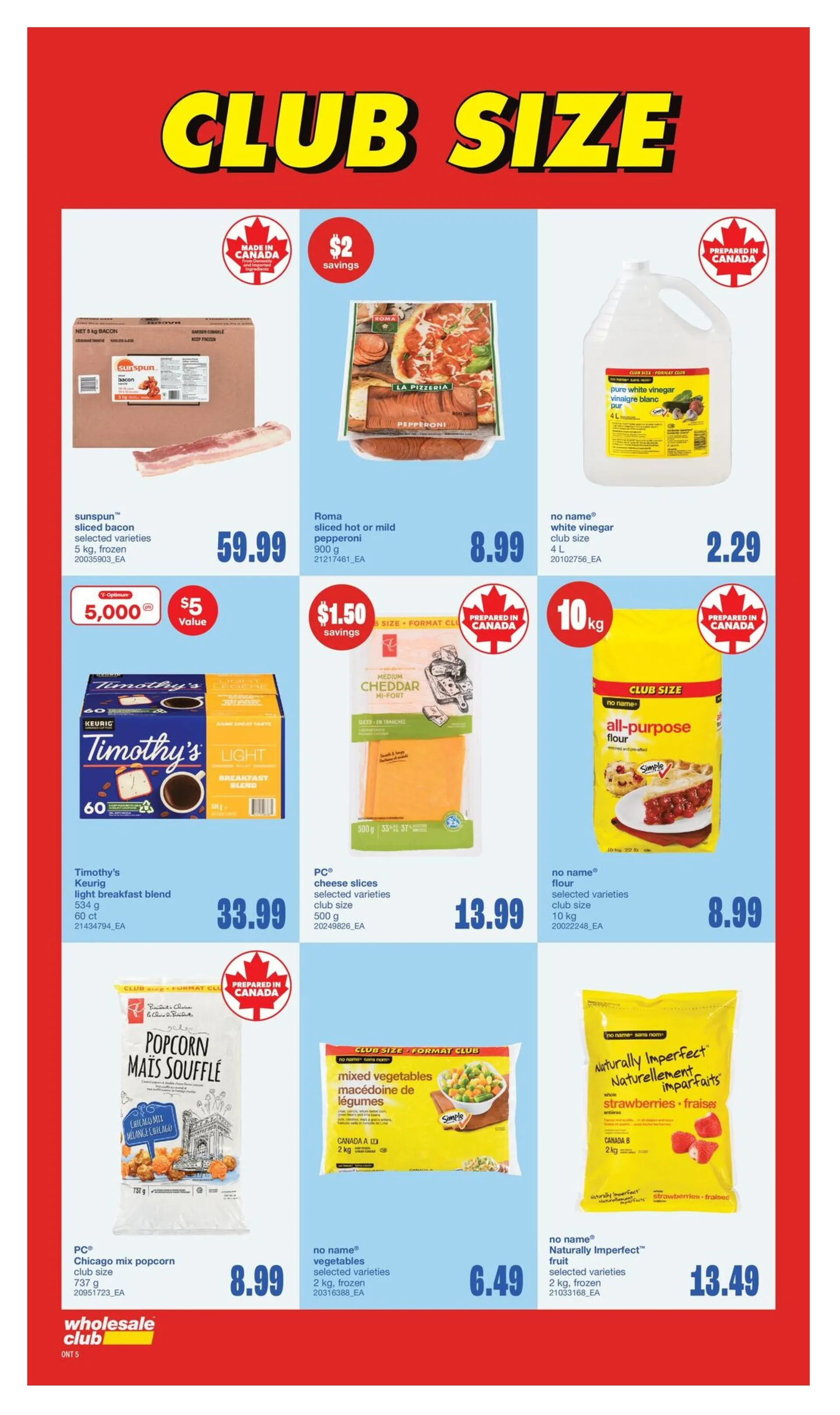 Wholesale Club Sales from September 11 to October 1 2025 - flyer page 5