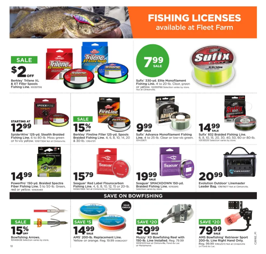 Weekly promotion Fleet Farm Sales spanning from April 27 to May 3 2026 - Page 9 for Catalogue 365