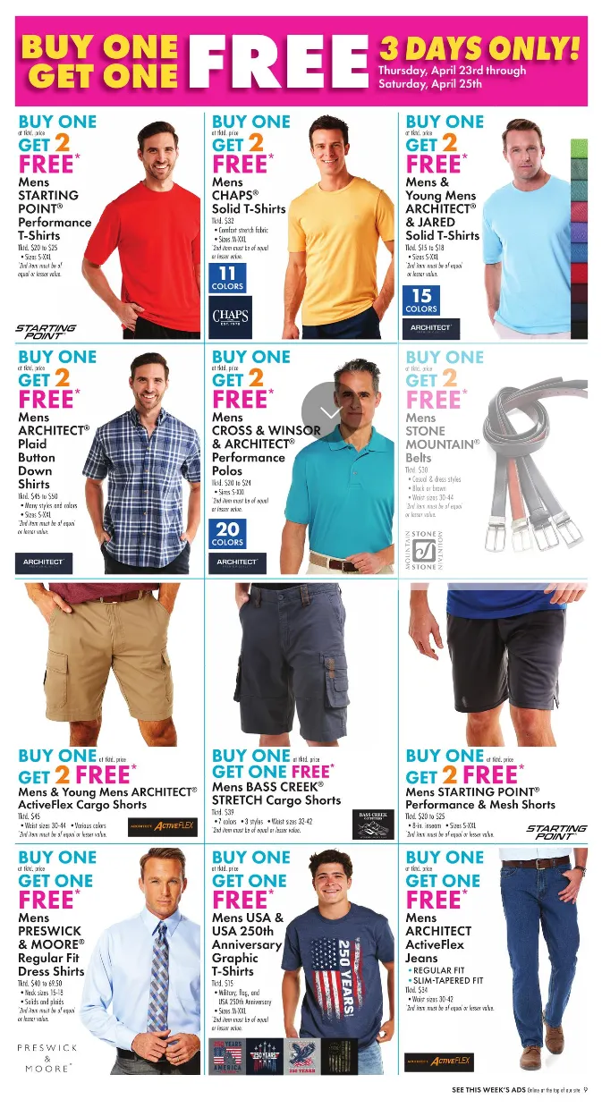 Weekly ad Boscov's Sales from April 23 to April 29 2026 - Page 9