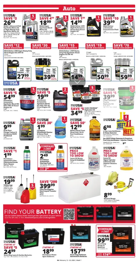 Weekly ad Rural King Sales from February 12 to February 25 2026 - Page 9