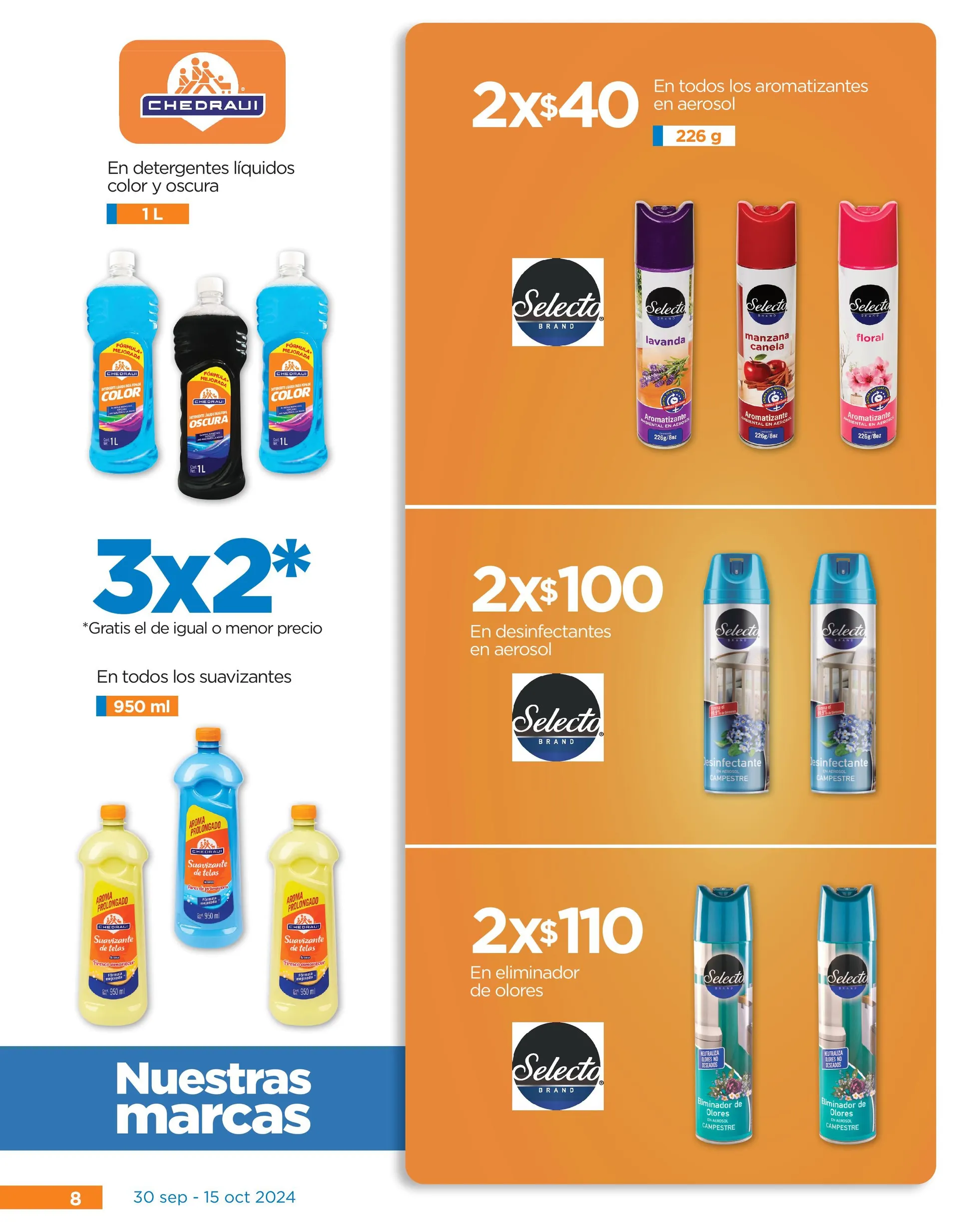 Catálogo de Últimas ofertas en marcas de Chedraui 30 de septiembre al 15 de octubre 2024 - Pagina 8