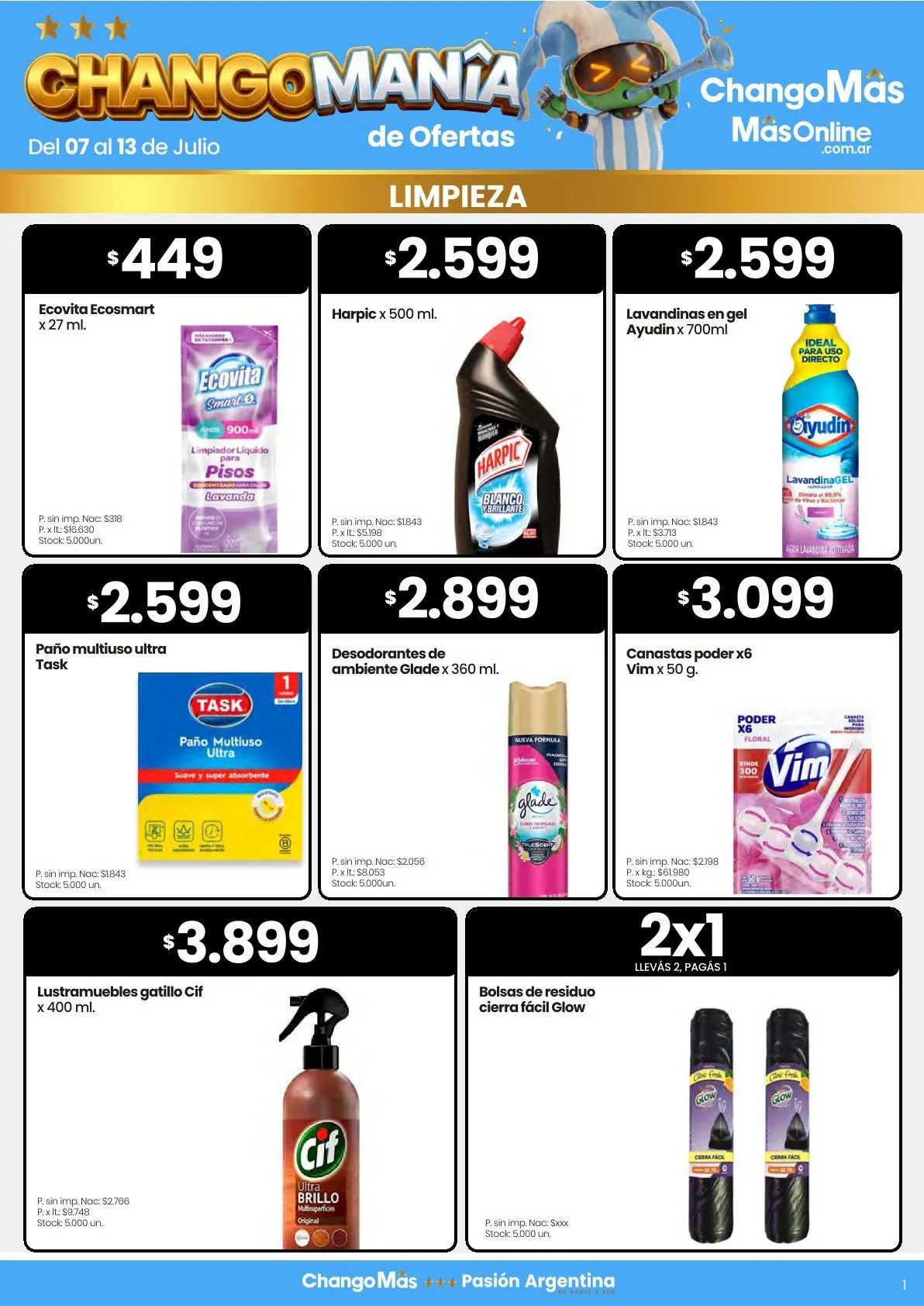 Ofertas de Changomas Ofertas 7 de julio al 13 de julio 2026 - Página 9 del catálogo