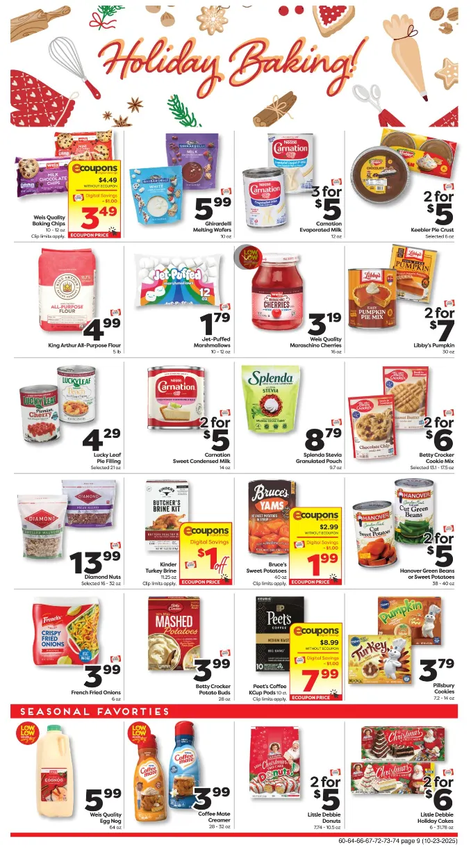 Weekly ad Weis Sales from October 23 to October 27 2025 - Page 9