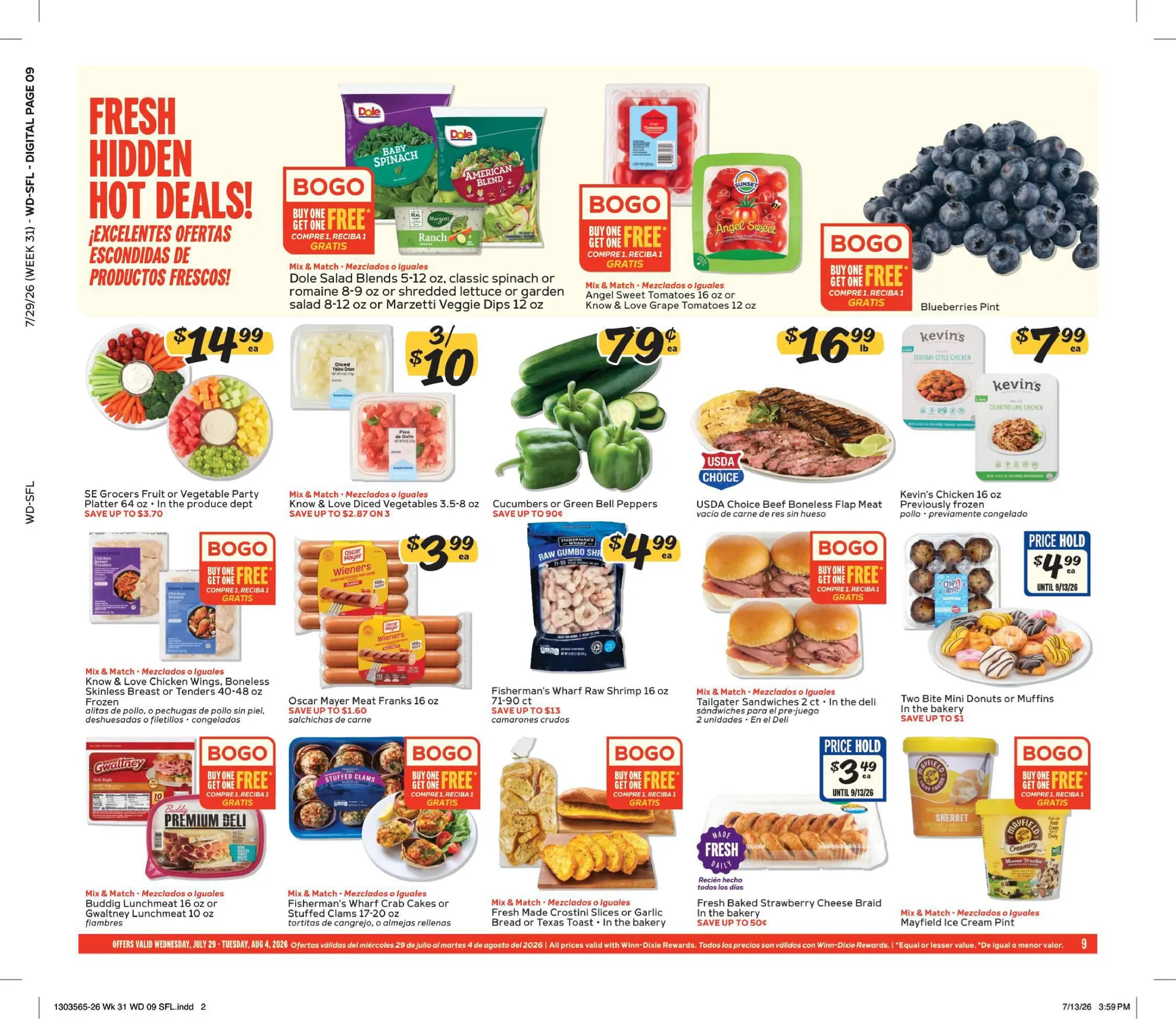 Weekly ad Winn Dixie Sales from July 29 to August 4 2026 - Page 9