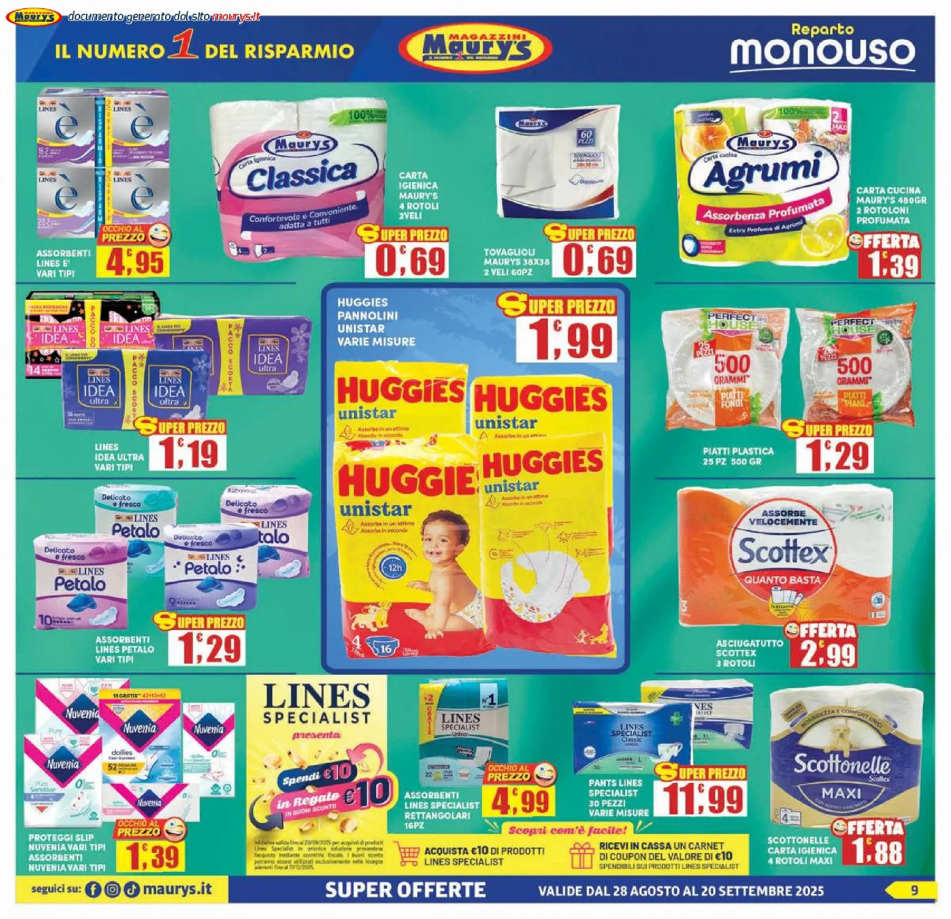 Volantino da 1 settembre a 20 settembre di 2025 - Pagina del volantino 9