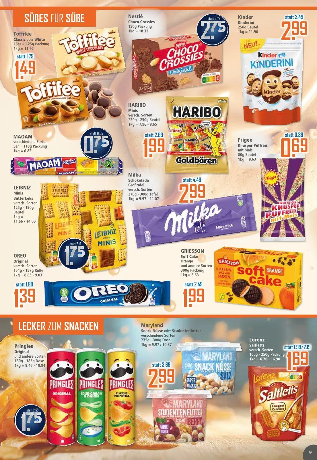 Klaas und Kock Prospekte von 7. Juli bis 12. Juli 2025 - Prospekt seite 9