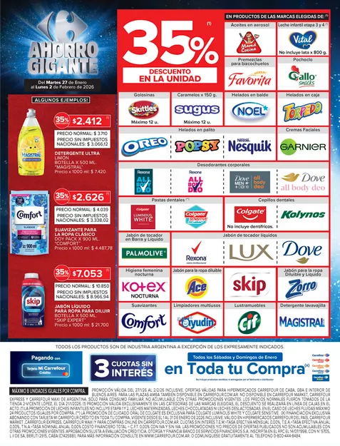 Ofertas de Ofertas Carrefour 27 de enero al 2 de febrero 2026 - Página 9 del catálogo
