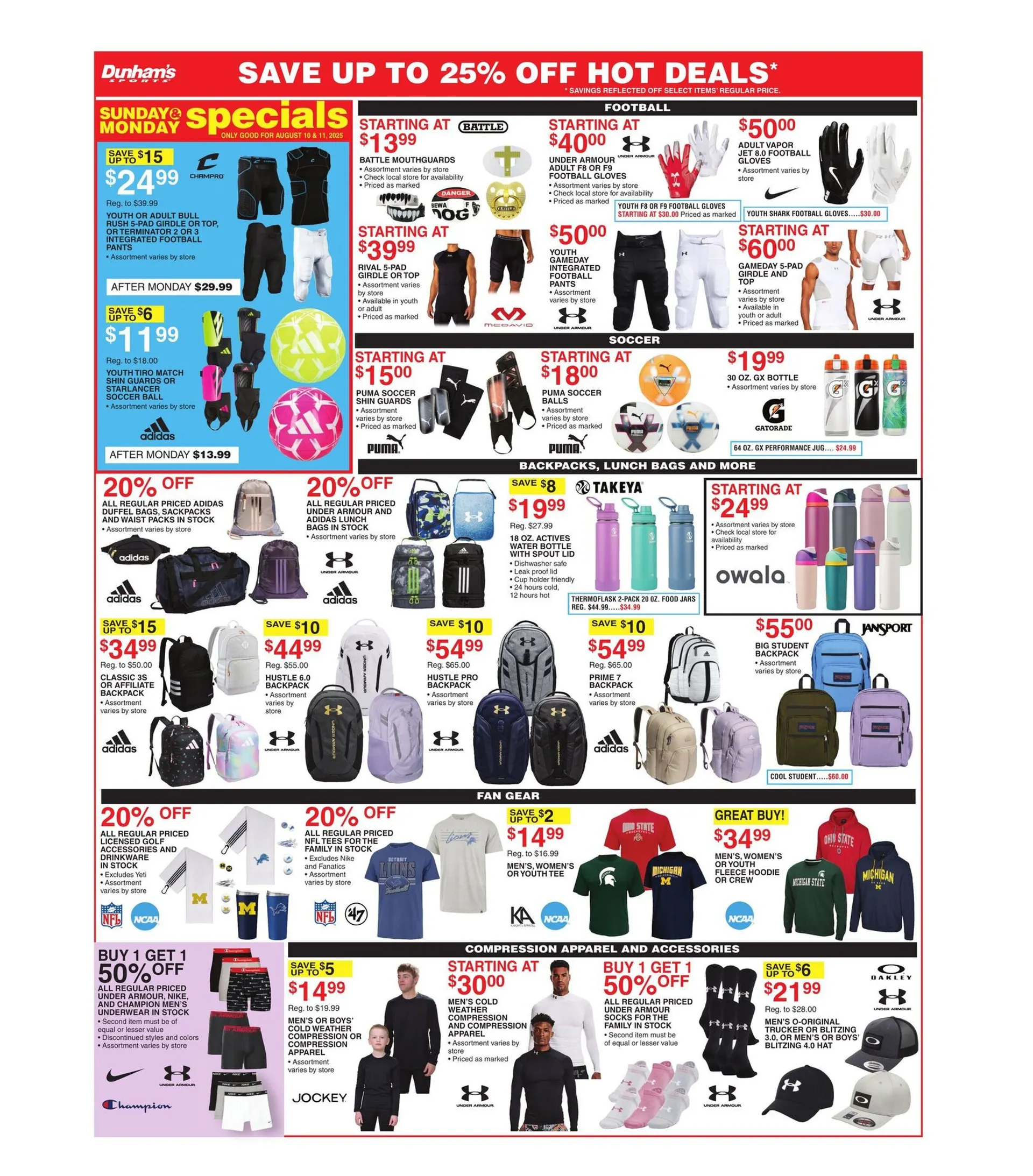 Weekly ad Dunham's Sports Sales from August 9 to August 14 2025 - Page 9