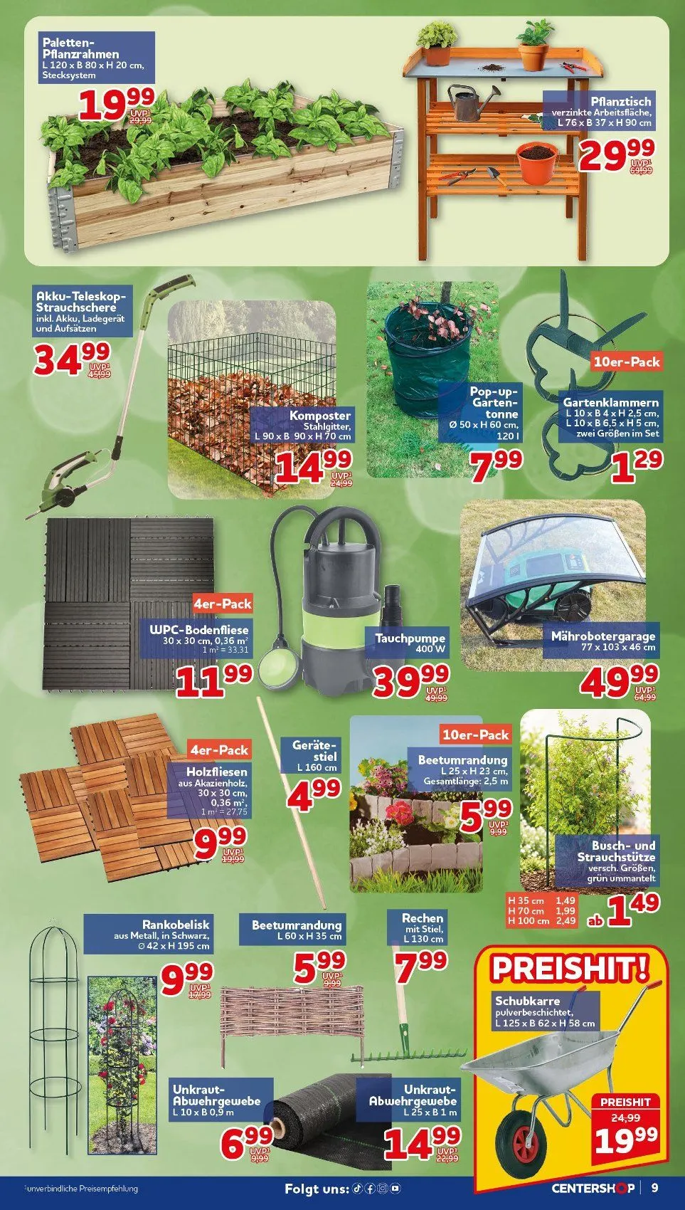CENTERSHOP Angebote von 26. Mai bis 30. Mai 2026 - Prospekt seite 9
